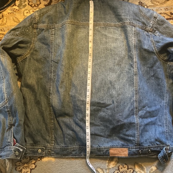 Iron Workers Denim Motorcycle Jacket - Picture 7 of 8